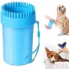 2 In 1 Hondenpoten Reiniger – Hondenborstel – Borstel Hond / Kat – Hondenpoot Reiniger – Huisdier Poot Wassen – Borstel – Hondenverzorging – Verzorging Hond – Honden Wassen – Schoonmaak Borstel – Kattenborstel