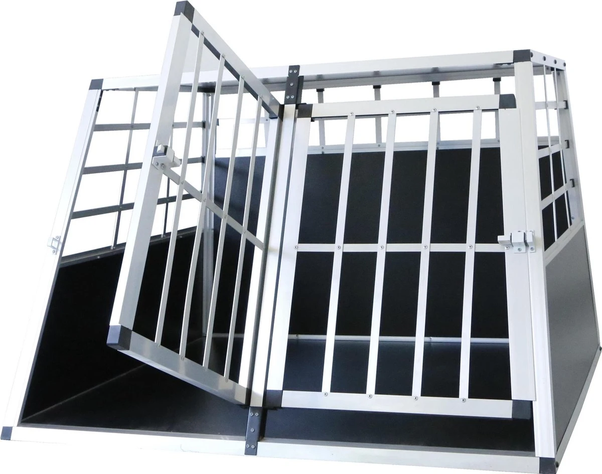 4animalz® Autobench Voor Grote Hond – 104x90x69cm Large 1 4animalz® Autobench Voor Grote Hond – 104x90x69cm Large