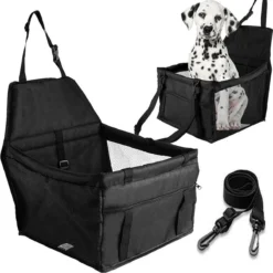 A&K Luxe Honden Autostoel Opvouwbaar Autostoel Hond |Hondenzitje Auto | Honden Autostoel |Bench| Veilig Onderweg | Hondenzitje | Autobench Voor Hond |Puppyzitje | Hondenmand |Puppy Bench