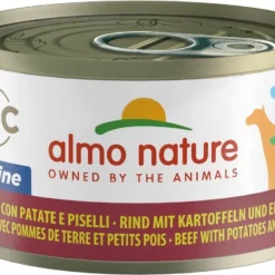 Almo Nature HFC Cuisine Natvoer Voor Honden – 24 X 95g – Rundvlees Met Aardappelen En Erwten – 24 X 95 Gram