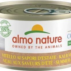Almo Nature Natvoer Voor Honden – HFC Complete – 24 X 95g – Zalm Met Gierst, Perzik En Kruiden – 24 X 95 Gram