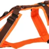 AnnyX Hondentuig – PROTECT – Speurtuig – Bruin/Neonoranje – Maat XL – Borstomvang 78-105cm – Gewicht Hond 35-80 Kg – My K9