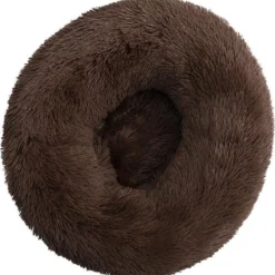 BEESSIES® Donut Hondenmand/hondenkussen 100 Cm – Wasbare Hoes – Donkerbruin – Hond Kussen Mand