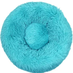 BEESSIES® Donut Hondenmand/hondenkussen 100 Cm – Wasbare Hoes – Blauw – Hond Kussen Mand