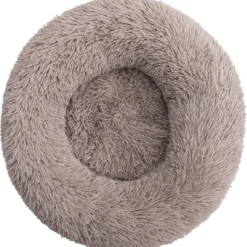 BEESSIES® Donut Hondenmand/kattenmand 70 Cm – Wasbare Hoes – Taupe – Hond Kussen Mand