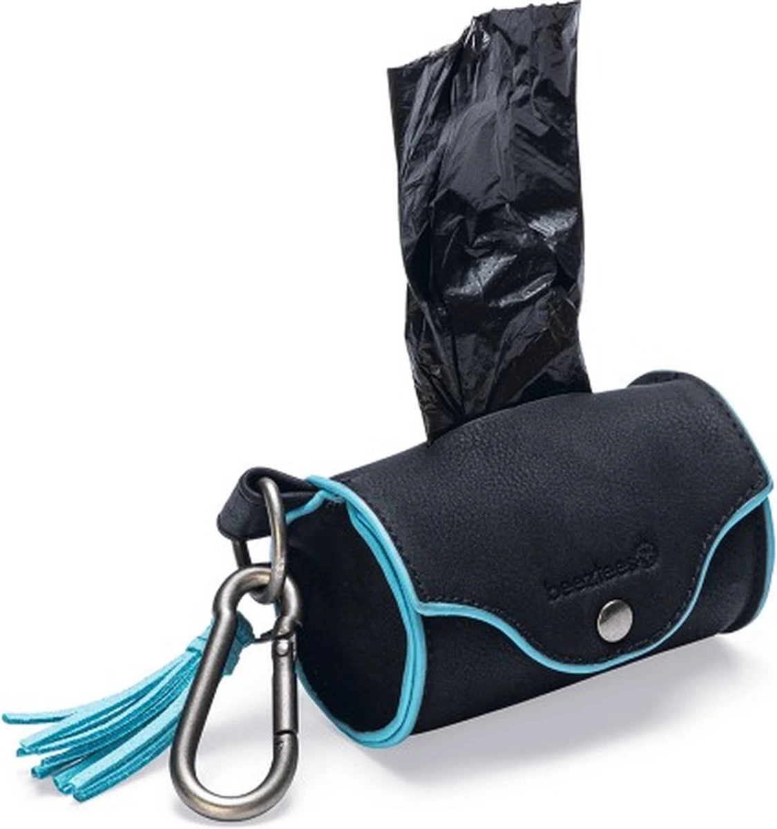 Beeztees Balacron Poepzakhouder Ot – Hond – Kunstleer – Kleur: Zwart – Incl. 20 Zakjes 1 Beeztees Balacron Poepzakhouder Ot – Hond – Kunstleer – Kleur: Zwart – Incl. 20 Zakjes