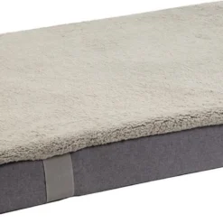 Beeztees Duo – Orthopedisch Hondenkussen – Grijs – 120x80x14cm