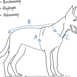 Beeztees – Hondentuig – Mac Leather – Bruin – 60-100 Cm