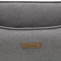 Benzano – Orthopedische Hondenmand – Wasmachine Wasbaar – Memory Foam – Lichtgrijs – 100 CM
