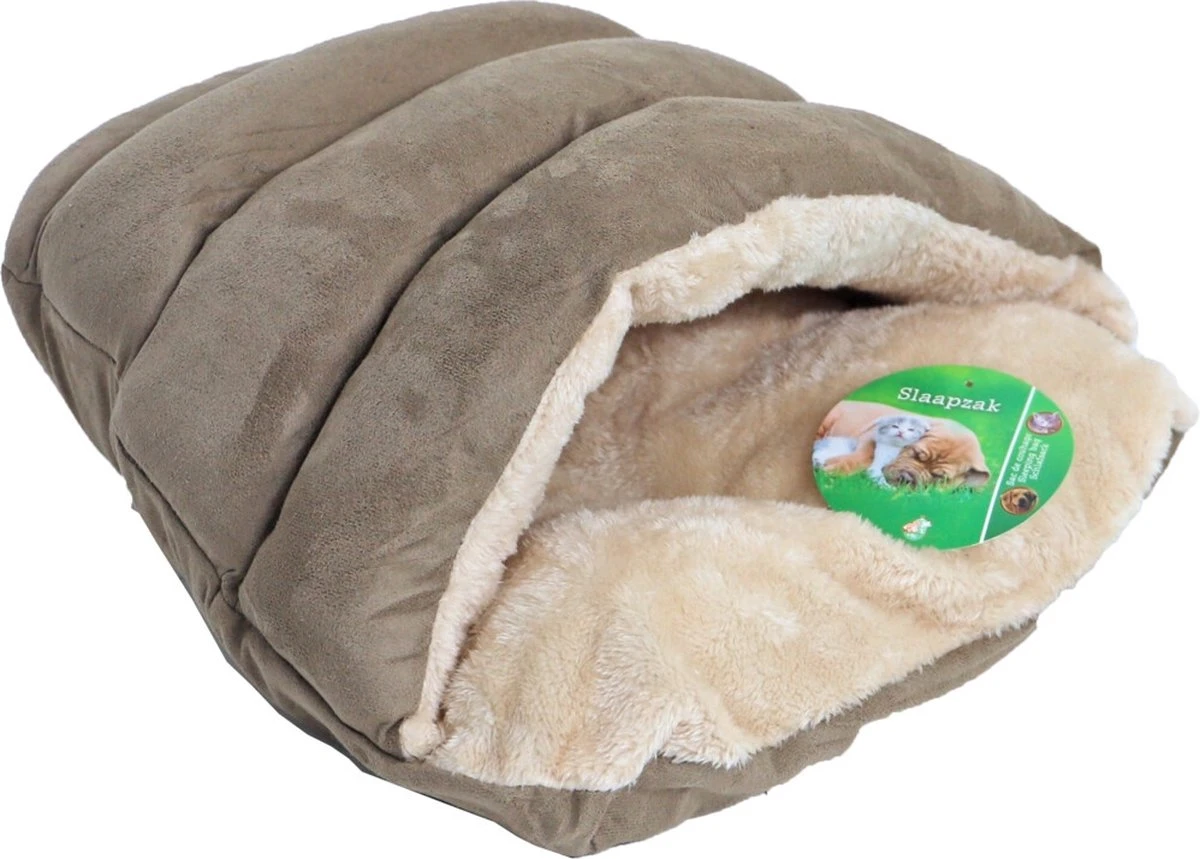 Boon Slaapzak Bruin/Beige 45 Cm 1 Boon Slaapzak Bruin/Beige 45 Cm