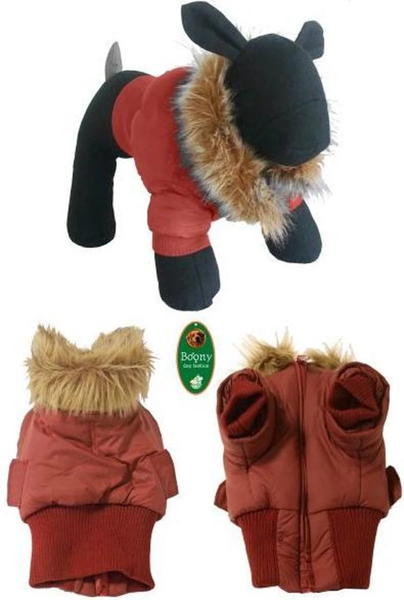 Boony Kleding Boony – Jas Stretcher+kraag Rood 44c 1 Boony Kleding Boony – Jas Stretcher+kraag Rood 44c