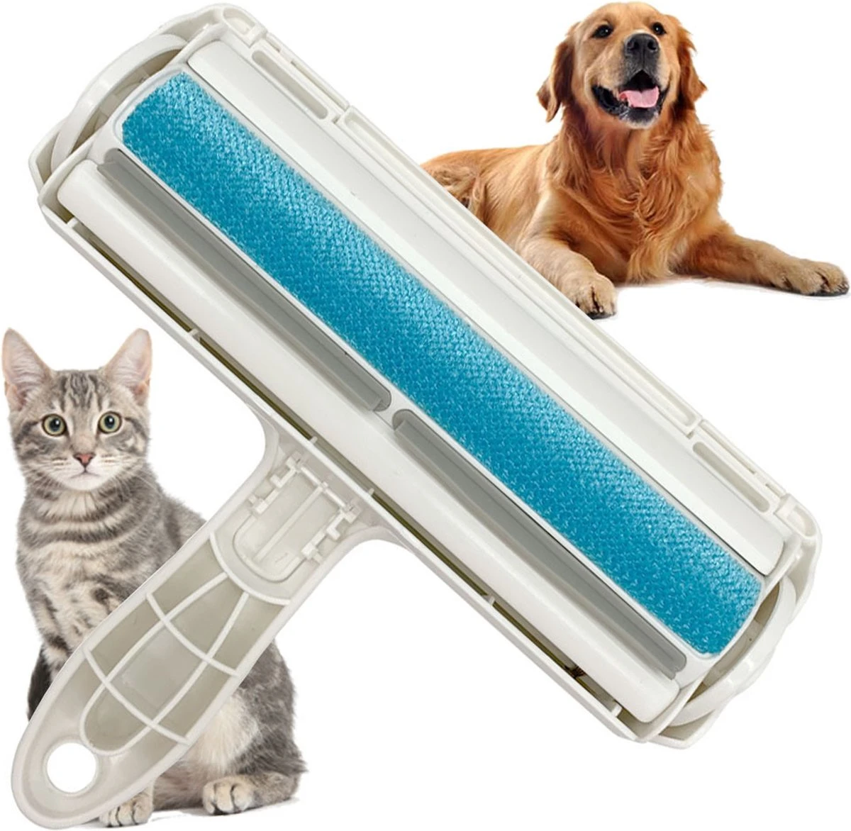 Borvat® | Haren Verwijderaar Dieren Blauw | Pluizenborstel Voor Hond | Kat | Kleding Borstel | Roller | Huisdier | Dierenborstel 1 Borvat® | Haren Verwijderaar Dieren Blauw | Pluizenborstel Voor Hond | Kat | Kleding Borstel | Roller | Huisdier | Dierenborstel