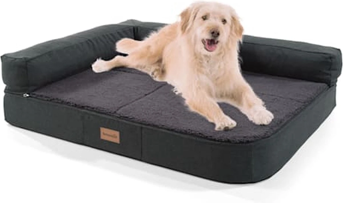 Brunolie Odin Hondenbed Hondenkussen Hondenmand – Wasbaar – Orthopedisch – Traagschuim 1 Brunolie Odin Hondenbed Hondenkussen Hondenmand – Wasbaar – Orthopedisch – Traagschuim