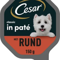 Cesar Classic Paté Honden Natvoer – Rund – 14 X 150 Gr