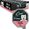 Cesar Cuisine Honden Natvoer – Kalf & Kalkoen In Saus – 14 X 150 Gr