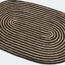 Cloud7 Placemat Jute Naturel/Zwart – Medium