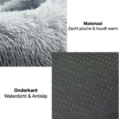 Comfy Sofa- Super Zachte En Kalmerende Bed Voor Honden En Katten- Hondenmand- Hondenbed-80cm- Groen