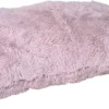 Deco4yourhome® – Teddy Hondenkussen – 100x70cm – Violet Ice – Hondenmand – Zacht Paars