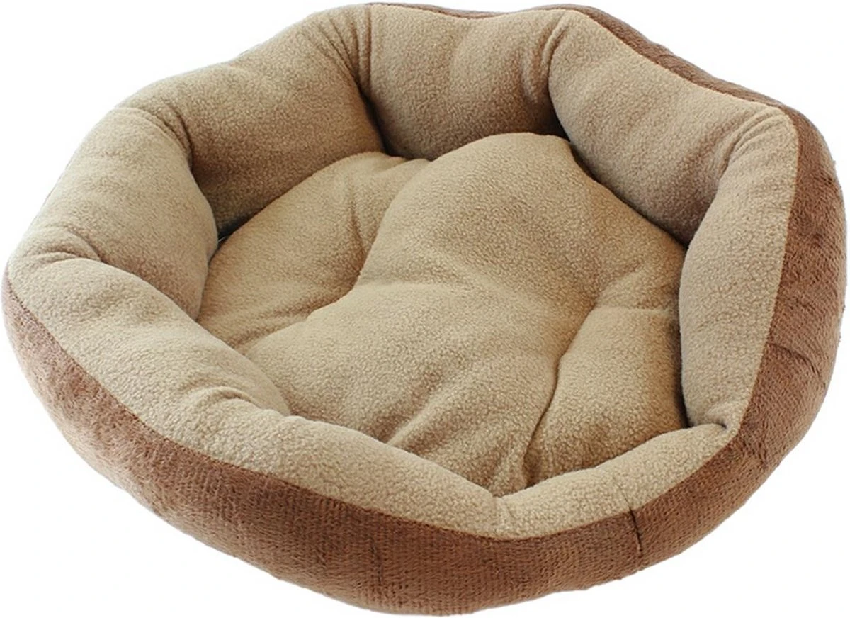 Dierenmand – Hondenmand – Kattenmand – Met Kussen – Voor Kleine Honden & Katten – 32x38cm – Bruin 1 Dierenmand – Hondenmand – Kattenmand – Met Kussen – Voor Kleine Honden & Katten – 32x38cm – Bruin