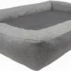 DoggyBed – Orthopedische Hondenmand – Soft Style – 120x80x20cm – Grijs