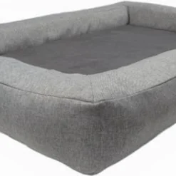 DoggyBed – Orthopedische Hondenmand – Soft Style – 120x80x20cm – Grijs