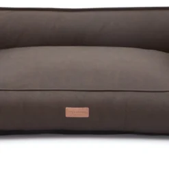 Dog’s Lifestyle Orthopedische Hondenmand Structuro Leder Bruin XL 110cm – Ook In Taupe, Cognac, Antraciet En Lichtgrijs