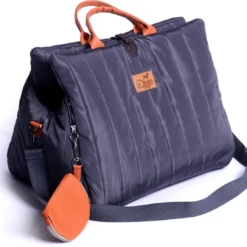 Dogs&Co Luxe Multifunctionele Honden Draagtas Voor Honden Tot 8KG – Antraciet – Autostoel Voor De Hond