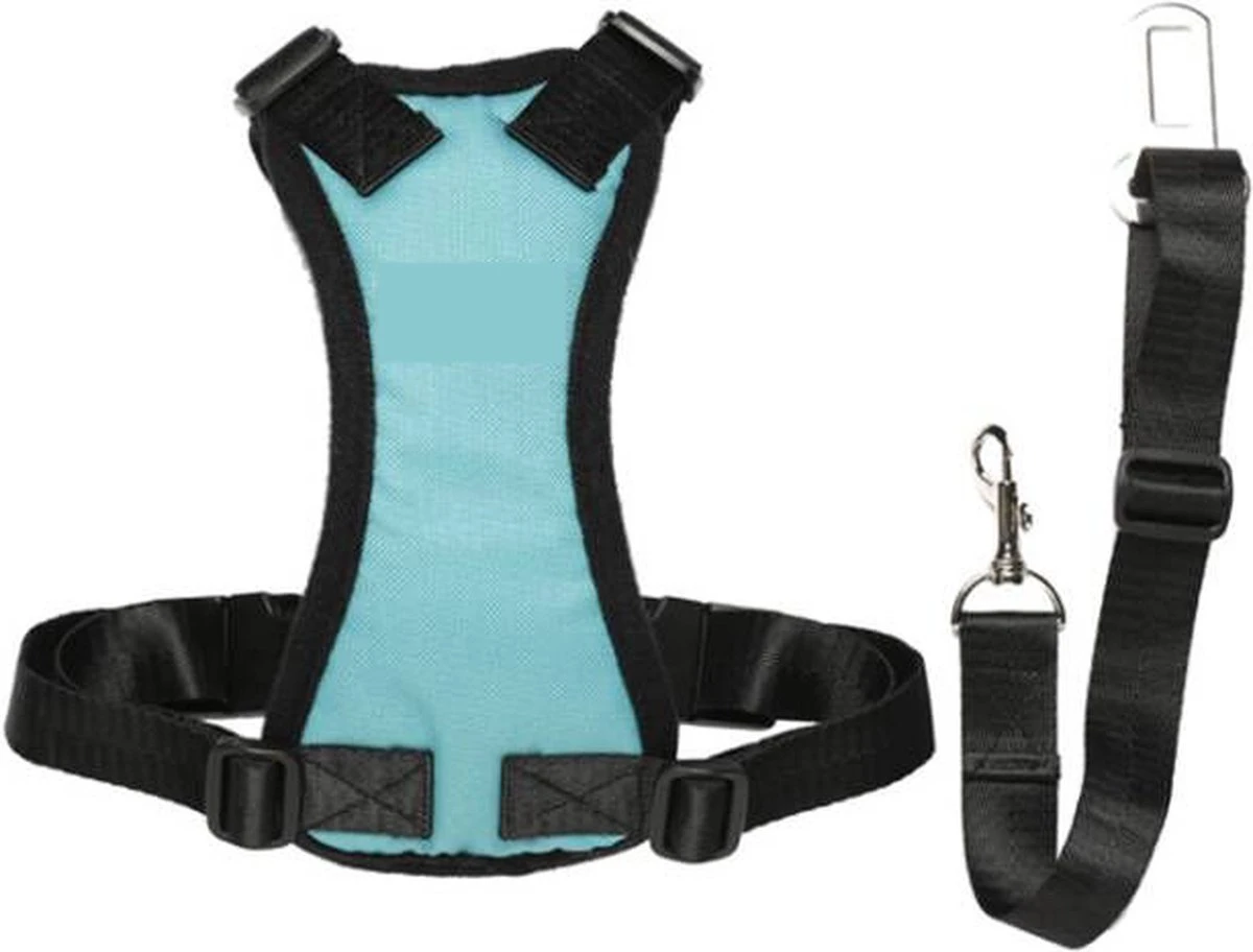 Dogs&Co Autoharnas Groen Incl. Autogordel – Maat L 1 Dogs&Co Autoharnas Groen Incl. Autogordel – Maat L