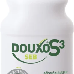 Douxo S3 Seb – Shampoo – 200 Ml – Voor Verzorging Droge En/of Vette Huid Hond Of Kat