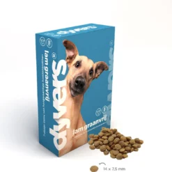 Dyvers Lam Graanvrij Hondenbrokken – 100% Natuurlijk Hondenvoer – Hondenvoeding – Smakelijk – Alle Rassen