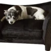 ENCHANTED PET | Enchanted Hondenmand Sofa Ultra Pluche Snuggle Wicker Bruin