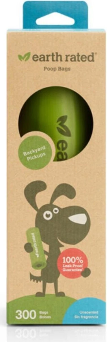 Earth Rated Eco Poepzakjes Dispenser Tissue Stijl Geurloos 300 Zakjes 1 Earth Rated Eco Poepzakjes Dispenser Tissue Stijl Geurloos 300 Zakjes