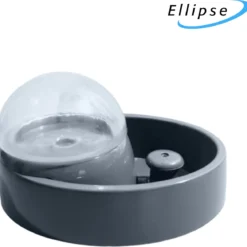 Ellipse Drinkfontein – Kat En Hond – Waterfontein – Donkergrijs – 1,5 L