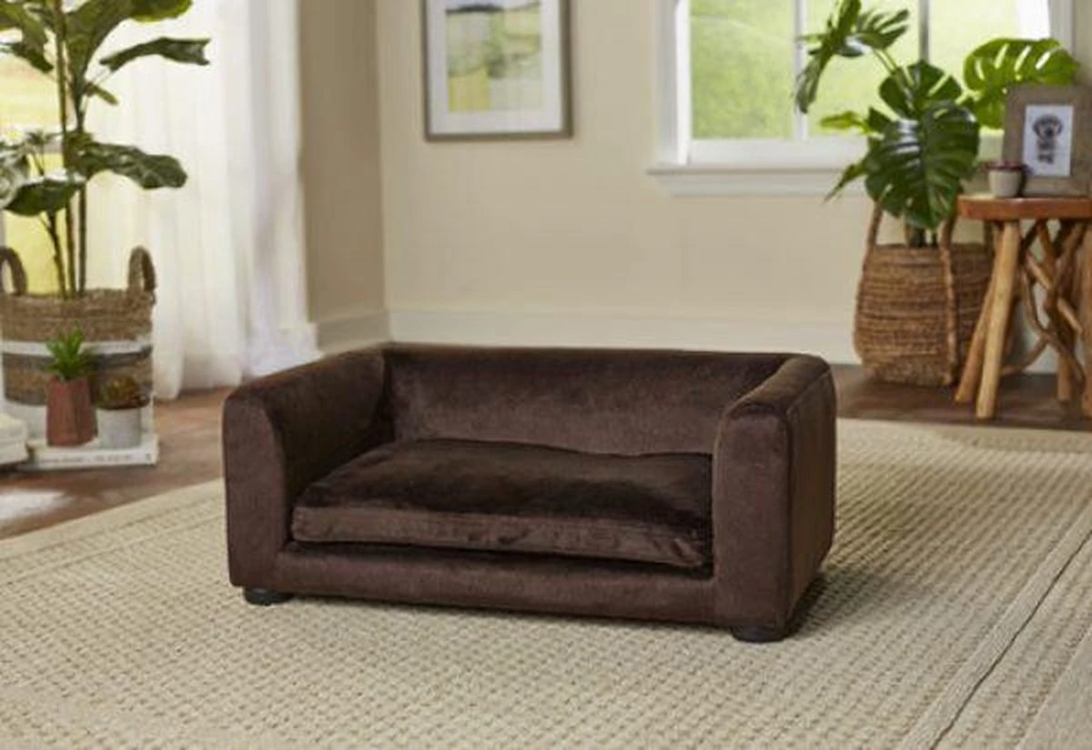 Enchanted Pet Enchanted Hondenmand / Sofa Cookie Bruin 67,5X40,5X25,5 CM 1 Enchanted Pet Enchanted Hondenmand / Sofa Cookie Bruin 67,5X40,5X25,5 CM