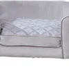 Enchanted Pet Enchanted Hondenmand / Sofa Quicksilver Zilverkleurig 84X57X35,5 CM