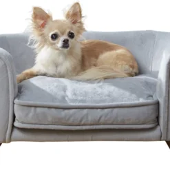 Enchanted Hondenmand / Sofa Romy Grijs (67,5X40,5X30,5 CM)