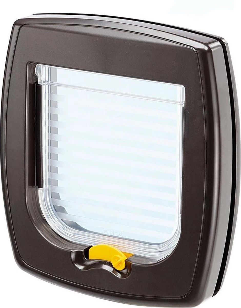 Ferplast Katten- En Hondenluik Swing 11 Bruin/transparant 1 Ferplast Katten- En Hondenluik Swing 11 Bruin/transparant