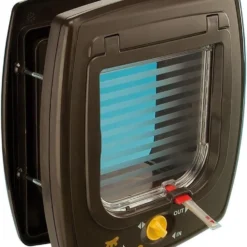 Ferplast Katten- En Hondenluik Swing 7 Bruin/transparant