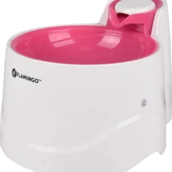 Flamingo – Drinkfontein Bellagio – Roze – > 2 L – 20.8 X 26.5 X 17 Cm