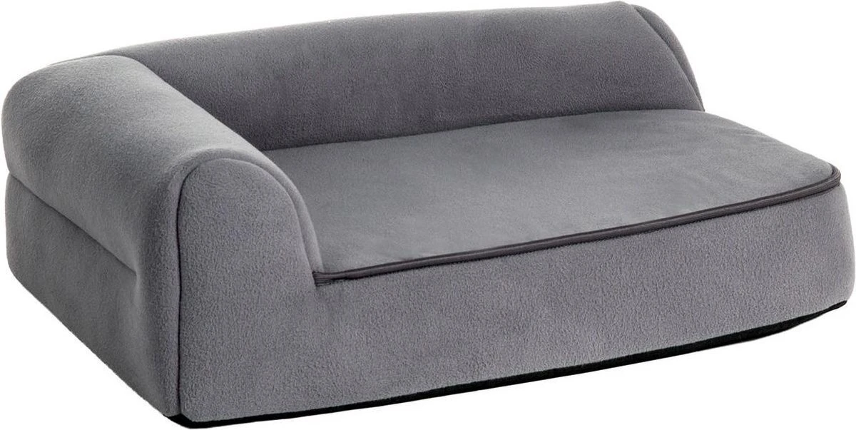 Flamingo – Hondenmand Ortho Visco – Grijs – 100 X 72 X 21 Cm 1 Flamingo – Hondenmand Ortho Visco – Grijs – 100 X 72 X 21 Cm