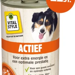 Hond Actief – Natvoer – 400 G – 12 Stuks