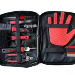 Honden Verzorging Set En Ontharing Kit. Huisdieren Grooming Gereedschap