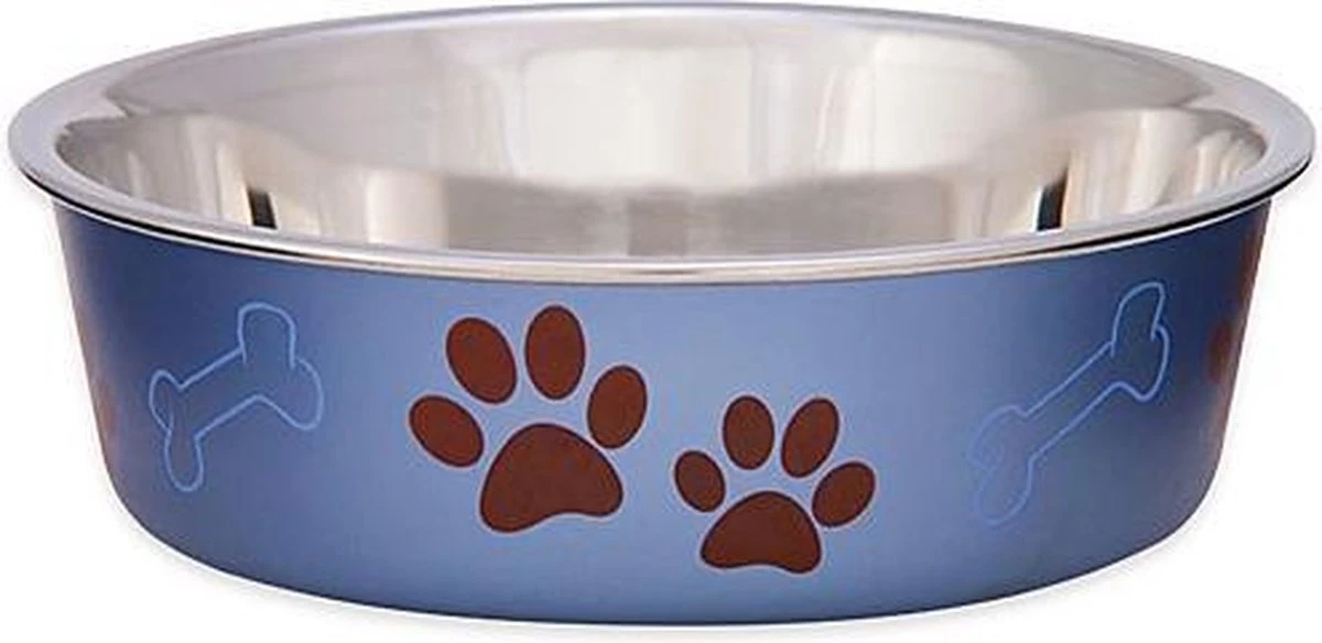Honden Voerbak & Drinkbak – Vaatwasmachinebestendig, Met Antislip En Antibacteriële RVS Binnenzijde – Loving Pets Bella Bowl – 8 Kleuren In Small Tot Extra-Large – Kleur: Metallic Blueberry, Maat: Medium – 750ml 1 Honden Voerbak & Drinkbak – Vaatwasmachinebestendig, Met Antislip En Antibacteriële RVS Binnenzijde – Loving Pets Bella Bowl – 8 Kleuren In Small Tot Extra-Large – Kleur: Metallic Blueberry, Maat: Medium – 750ml