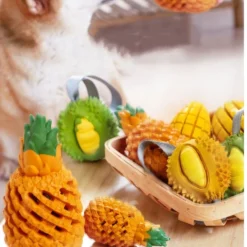 Honden Speelgoed – Interactief – Ananas – Dentastick – Tanden – Honden – Eten – Gebit Verzorging – Spelen – Ananas