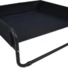 Hondenbed L – Honden Stretscher L Zwart – Honden Ligbed Zwart L – Honden Ligbed Stretcher – Hondenbed Op Pootjes