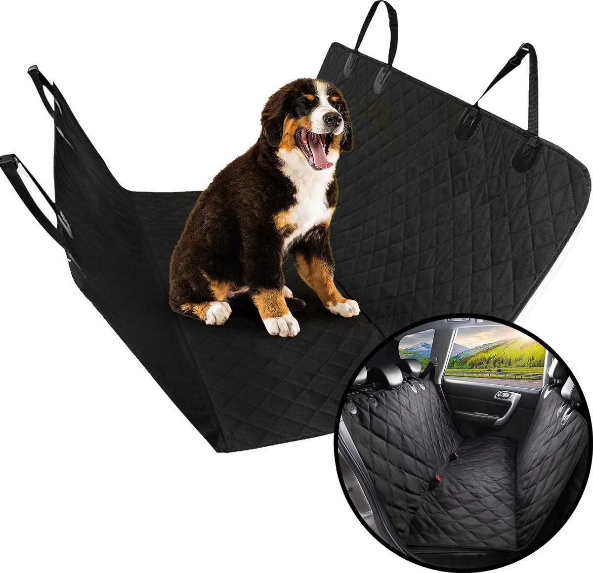 Hondendeken Auto Achterbank Beschermhoes Hond – 135 X 145 CM – Hondenkleed – Autodeken – Waterbestendig En Wasbaar 1 Hondendeken Auto Achterbank Beschermhoes Hond – 135 X 145 CM – Hondenkleed – Autodeken – Waterbestendig En Wasbaar
