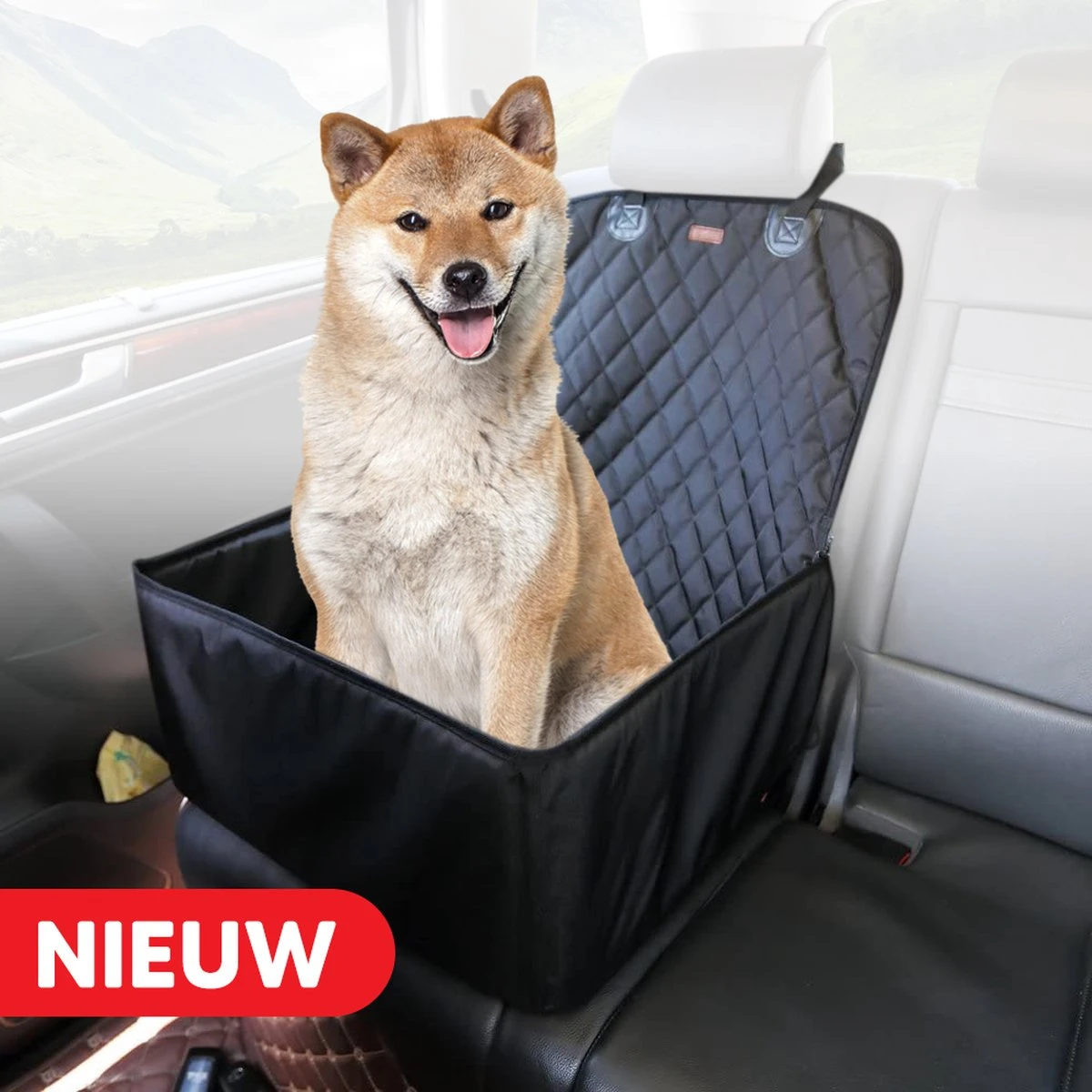 Hondendeken Van Bablue – Zwart – Waterdicht – Met Rits – Makkelijk Bevestigen – Past Op Elke Bijrijdersstoel – Hondendeken Auto Achterbank – Beschermhoes – Hondenkleed Auto Achterbank – Autodeken Voor Hond – Hondendeken Auto Voorstoel – Seat Cover – 1 Hondendeken Van Bablue – Zwart – Waterdicht – Met Rits – Makkelijk Bevestigen – Past Op Elke Bijrijdersstoel – Hondendeken Auto Achterbank – Beschermhoes – Hondenkleed Auto Achterbank – Autodeken Voor Hond – Hondendeken Auto Voorstoel – Seat Cover –