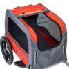 Hondenfietskar Animal Boulevard Rood/Grijs Medium – 130 X 63 X 78 Cm