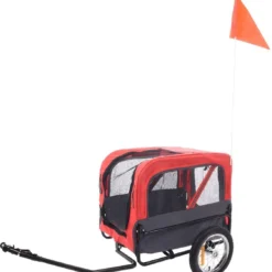 Hondenfietskar Doggy Liner Romero Rood – 51828 – 60 X 43 X 51 Cm