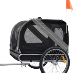 Hondenfietskar Doggy Liner Juliette Zwart